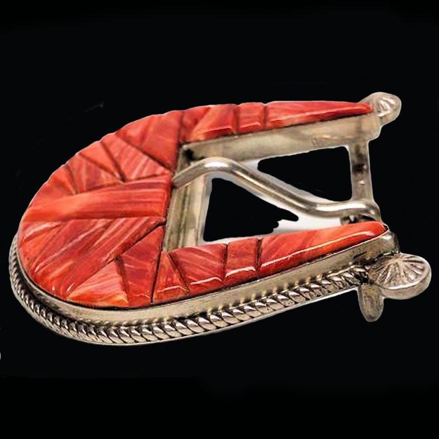 Boucle de Ceinture Ranger Overlay, en Argent Sterling