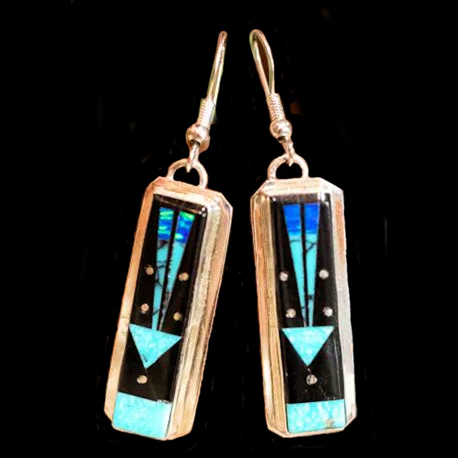 Boucles d'Oreilles Zuni, Flèche