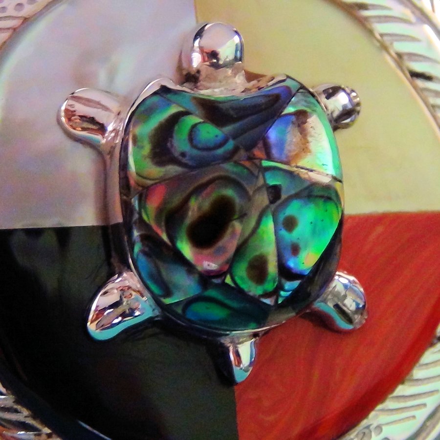 Bracelet Tortue et Roue Médecine