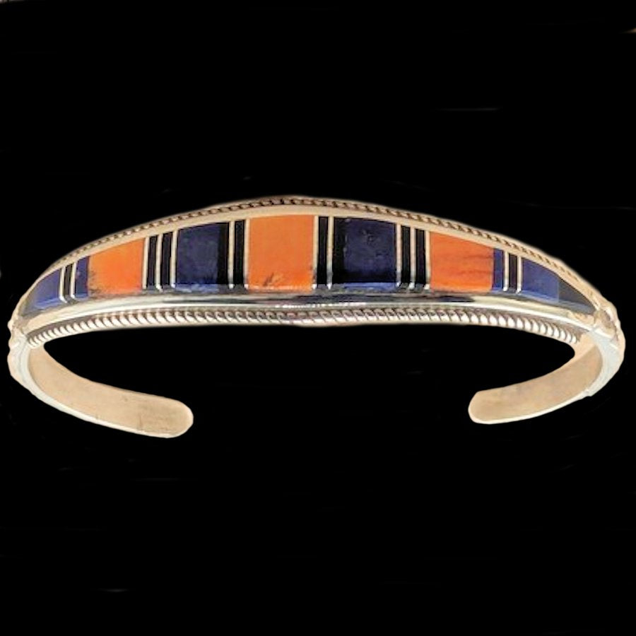 Bracelet Zuni Sugilite et Spondylus