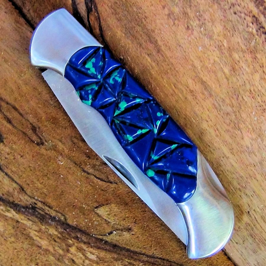 Couteau Pliant Manche Aventurine