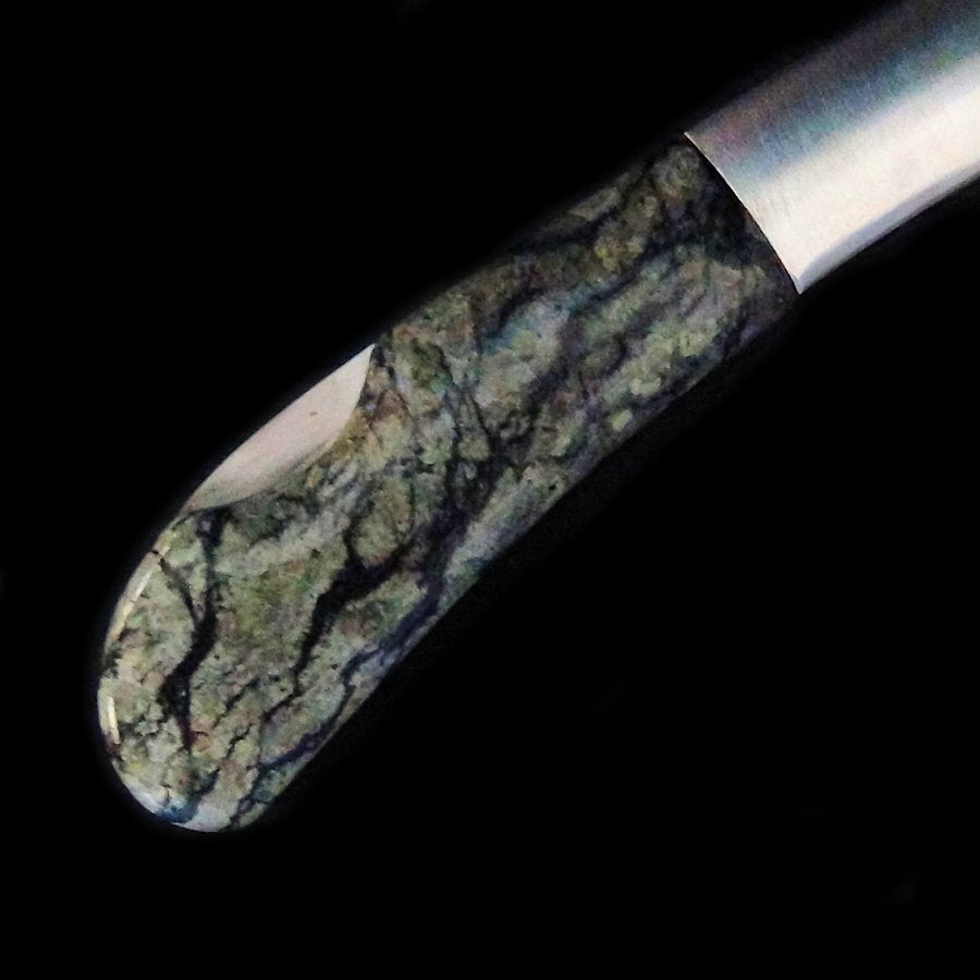 Couteau Pliant Manche en Serpentine