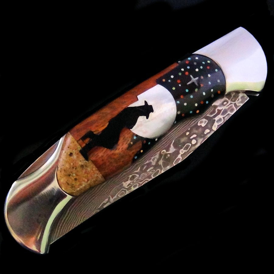 Couteau Pliant Lone Cow Boy