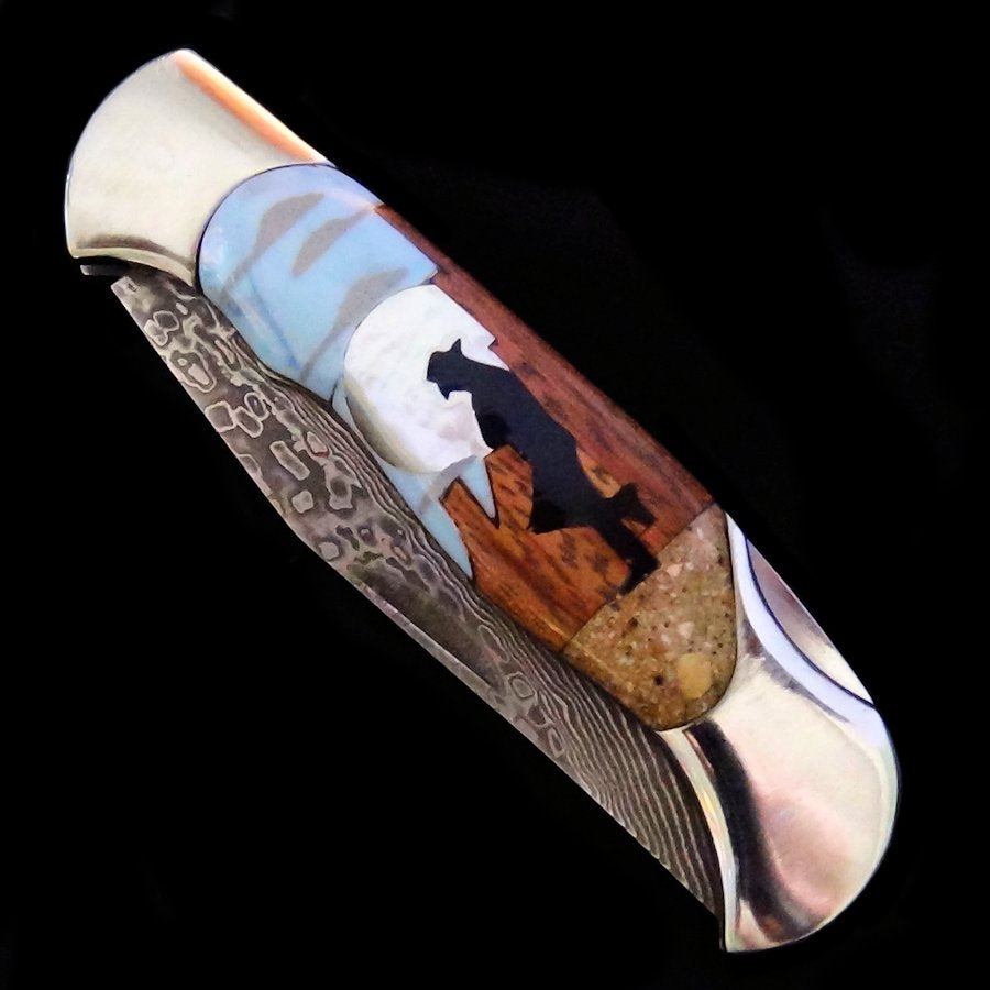 Couteau Pliant Lone Cow Boy