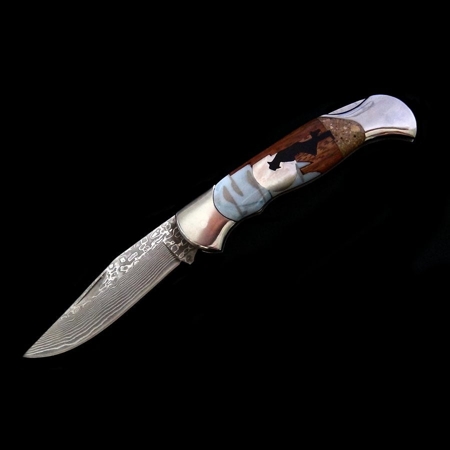 Couteau Pliant Lone Cow Boy