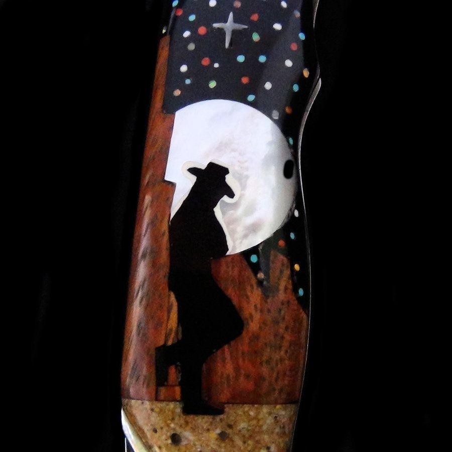 Couteau Pliant Lone Cow Boy