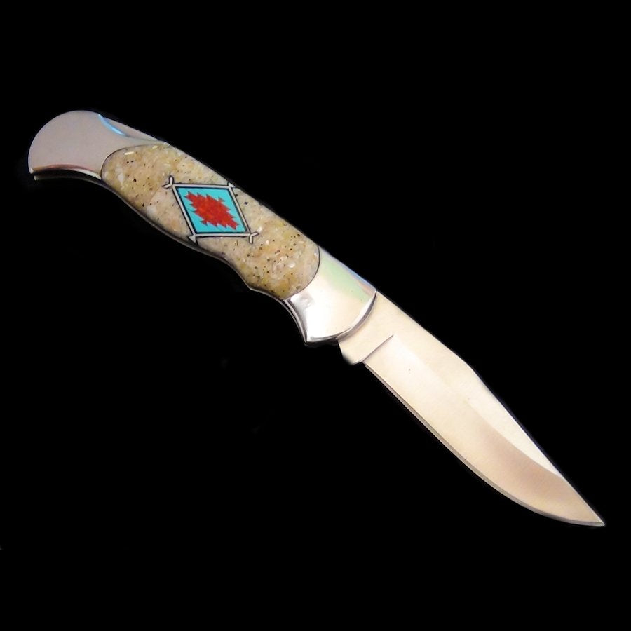 Couteau Pliant Symbole Navajo