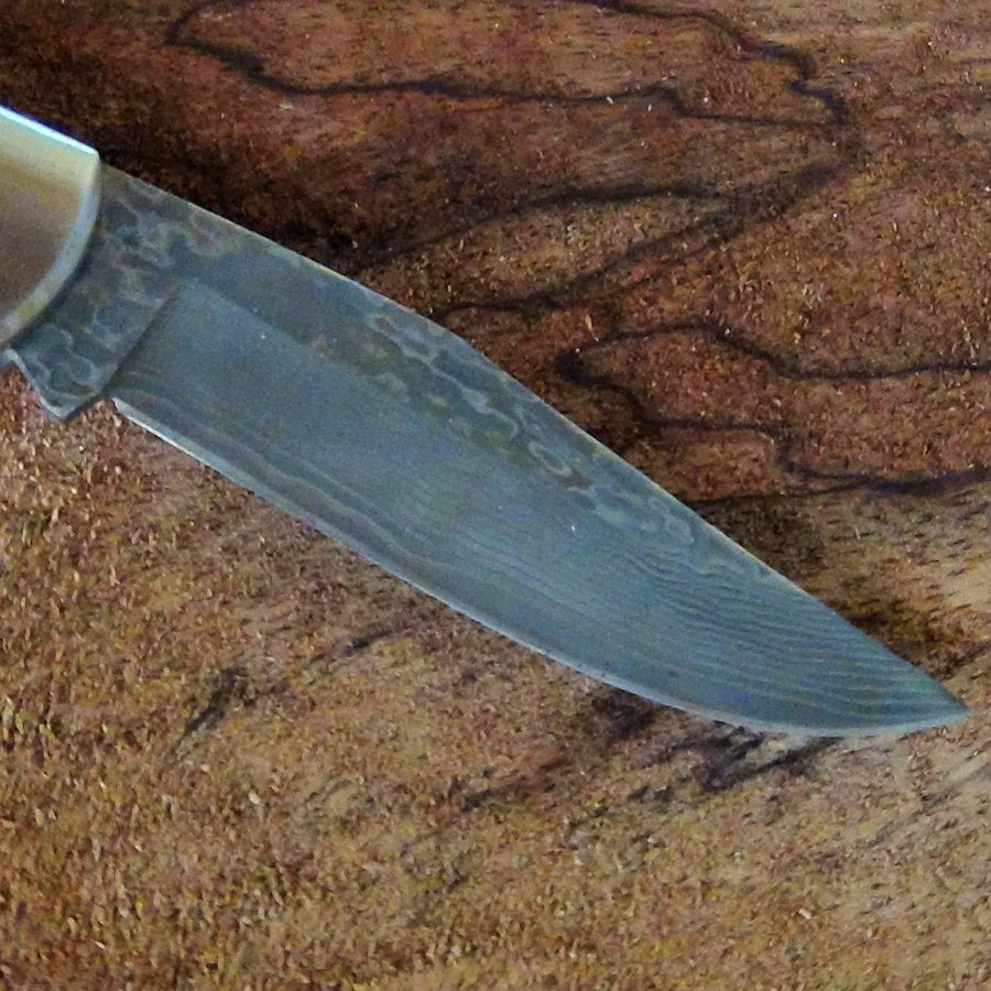 Couteau pliant Manche Serpentine et Turquoise