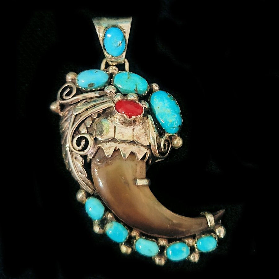 Pendentif Navajo Griffe d'Ours