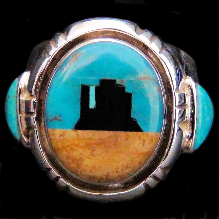 Bague Amérindienne Navajo Monument Valley