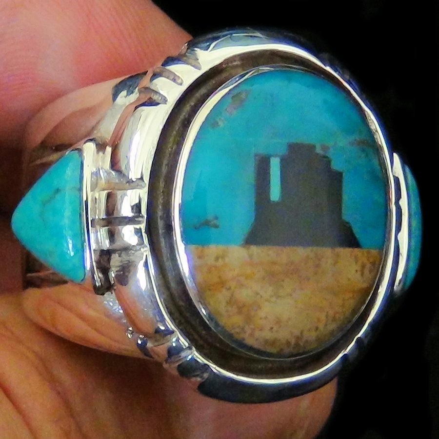 Bague Amérindienne Navajo Monument Valley