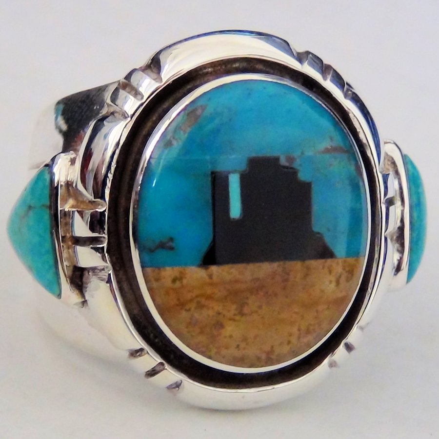 Bague Amérindienne Navajo Monument Valley