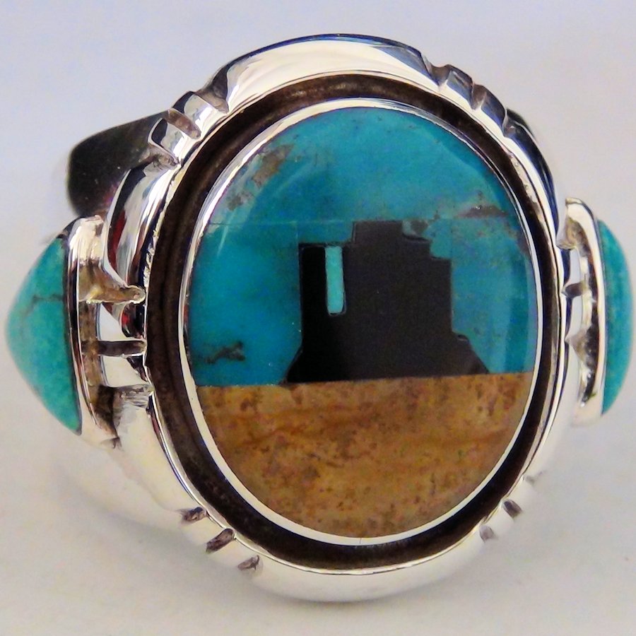 Bague Amérindienne Navajo Monument Valley