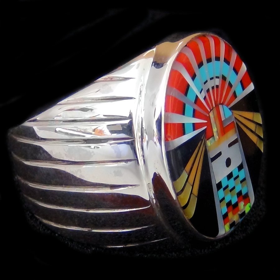 Bague Kashina Pour Femme ou Pour Homme en Argent