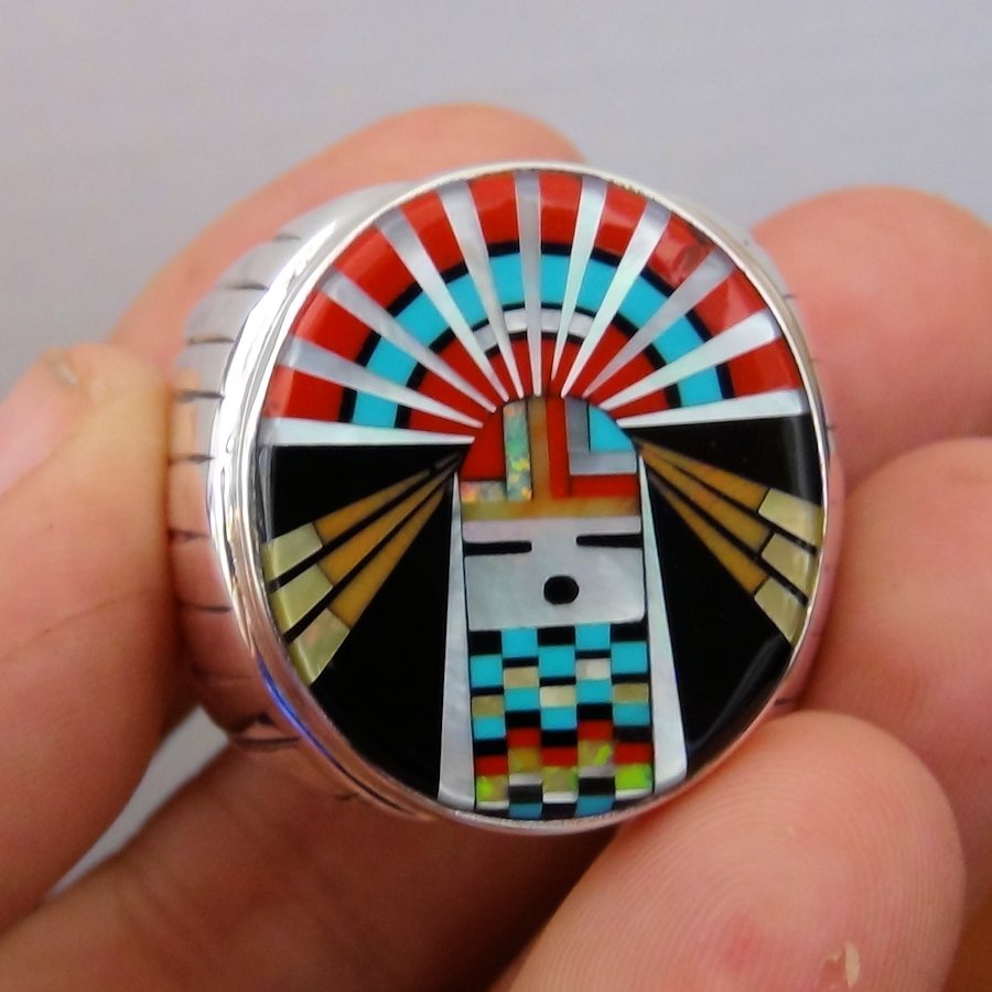 Bague Kashina Pour Femme ou Pour Homme en Argent