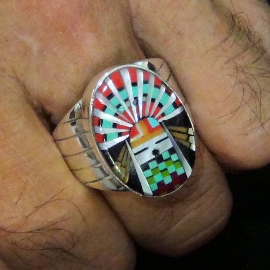 Bague Kashina Pour Femme ou Pour Homme en Argent