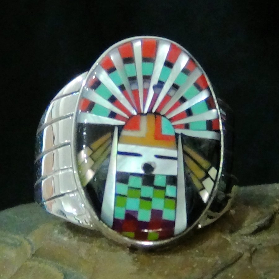 Bague Kashina Pour Femme ou Pour Homme en Argent