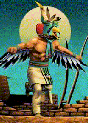 Bague Argent Zuni Knife Wing Turquoise