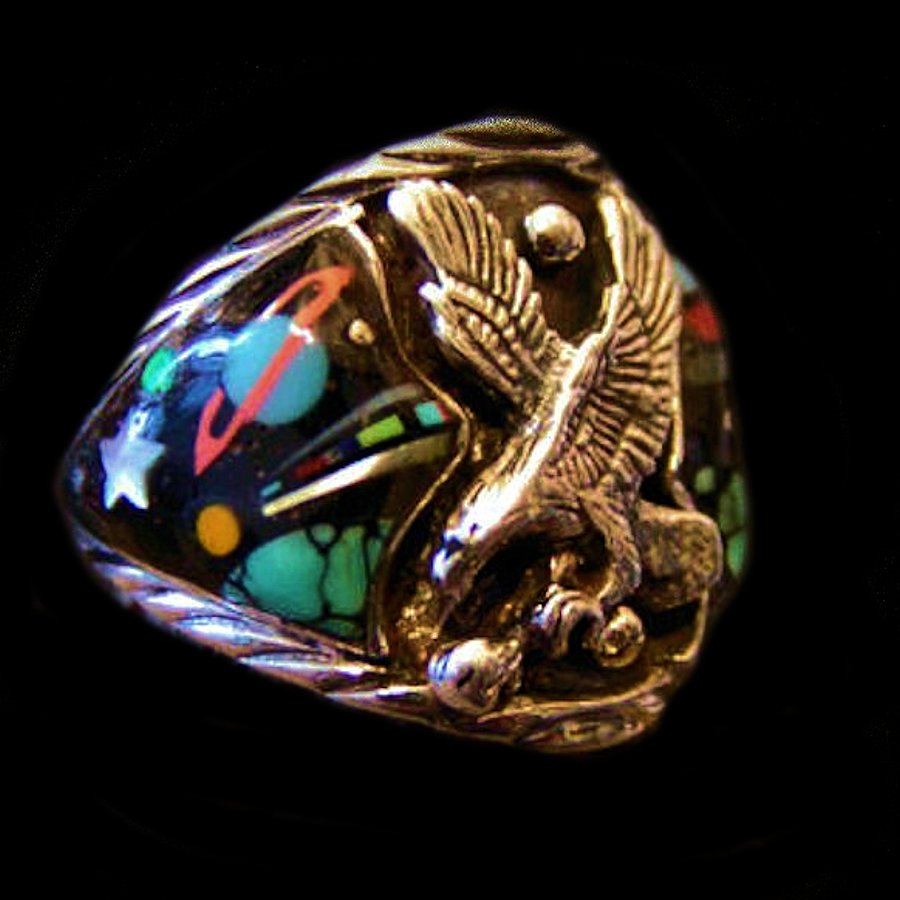 Bague Aigle, Univers, Espace, Cosmos