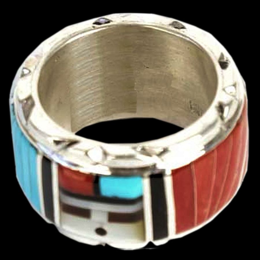 Anneau Amérindien, Dieu Soleil Zuni Yumei Tei