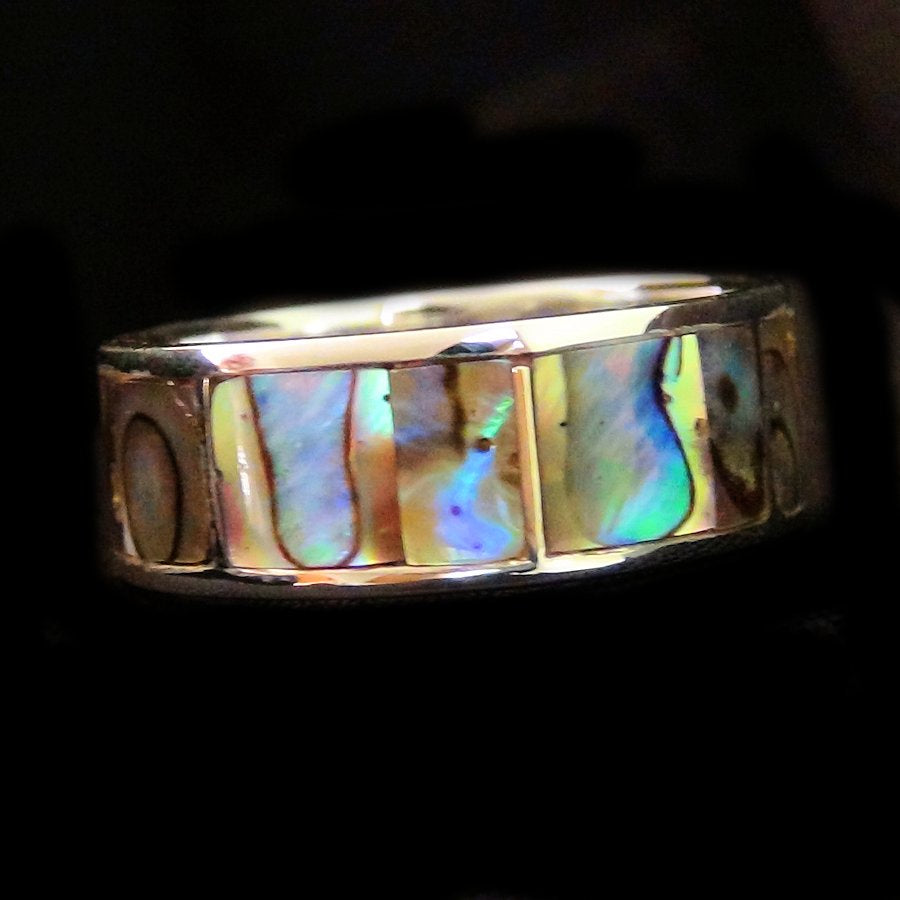 Anneau Navajo, Channel Inlay, Couleur au Choix