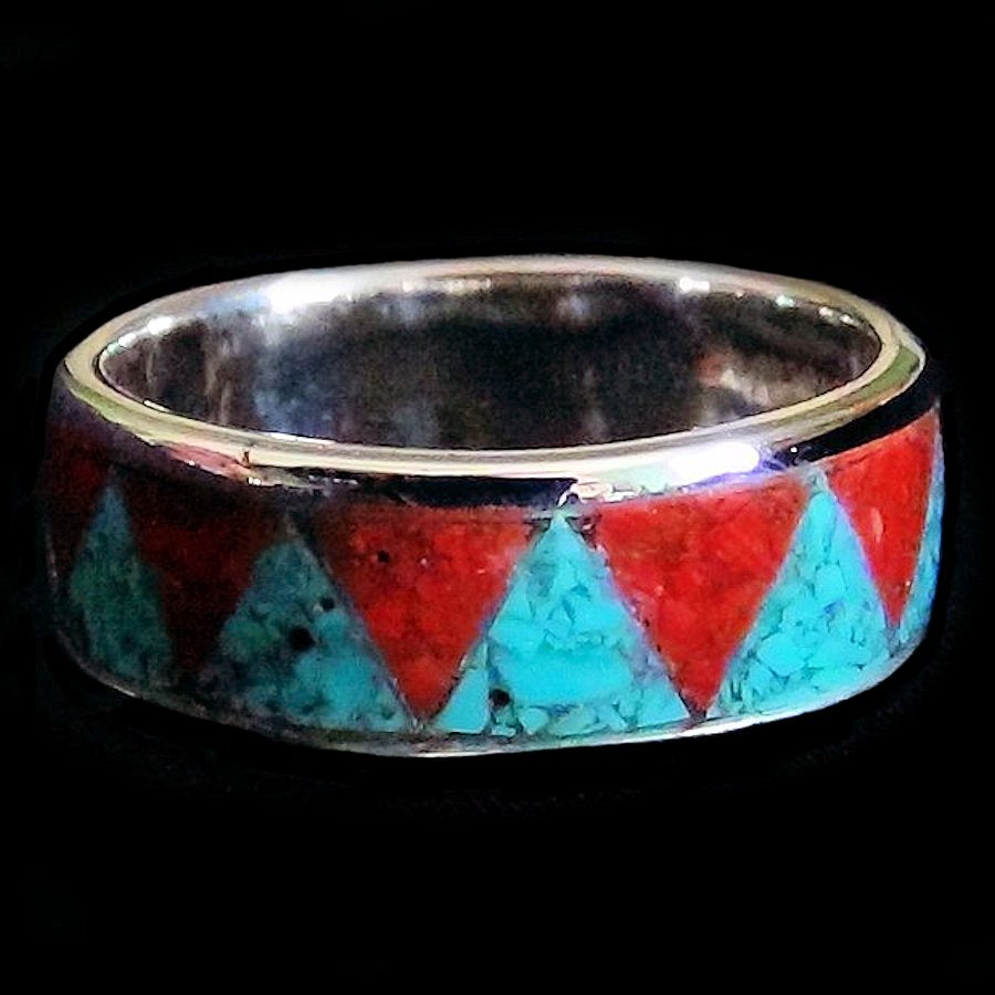 Anneau Alliance Bague de Couple en Argent et Pierre Couleur au Choix